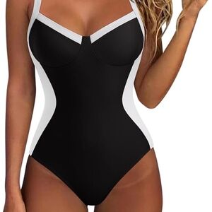 SUUKSESSWomens Tummy Control One Piece Swimsuit Size Small NWOT
